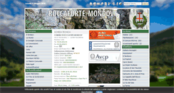 Desktop Screenshot of comune.roccafortemondovi.cn.it